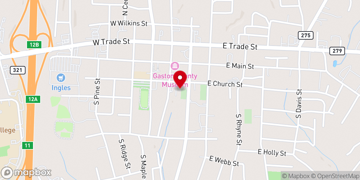 Map showing location of Holy Communion Lutheran Church