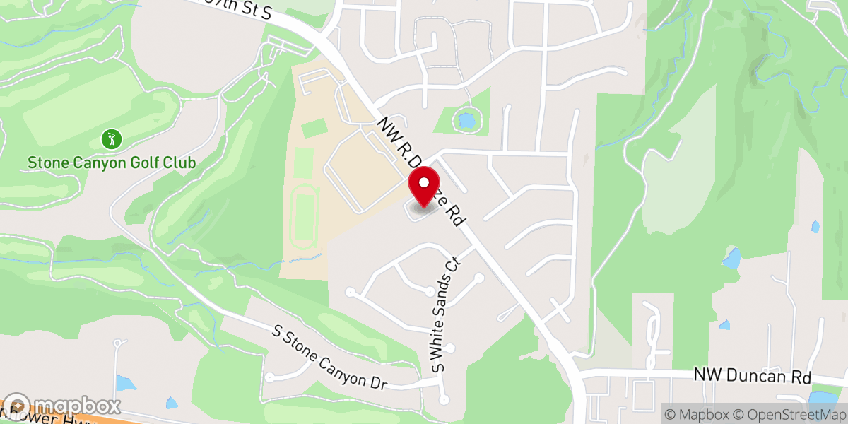 Map showing location of LifePoint Crossing