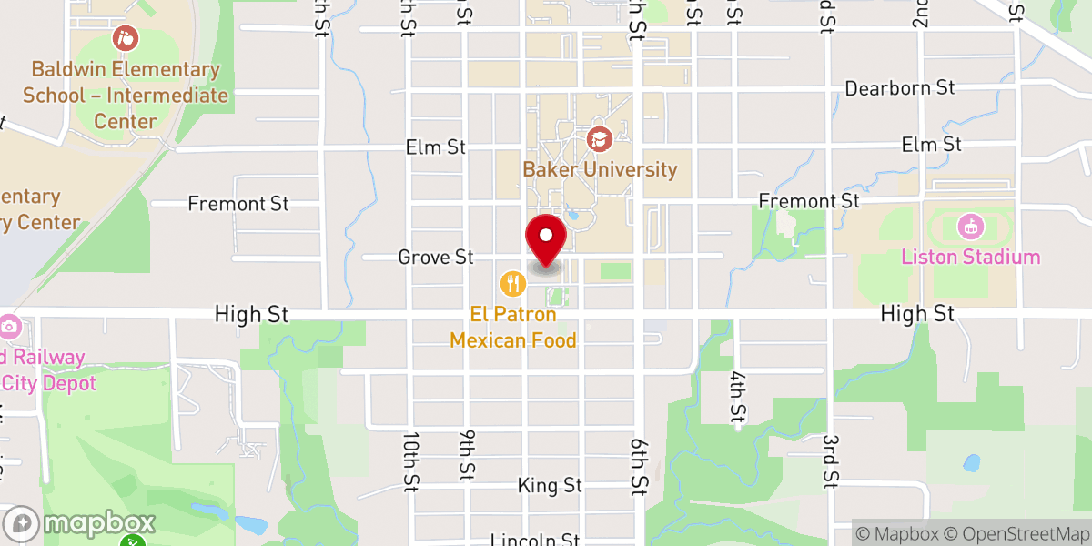 Map showing location of Five Rivers District Office