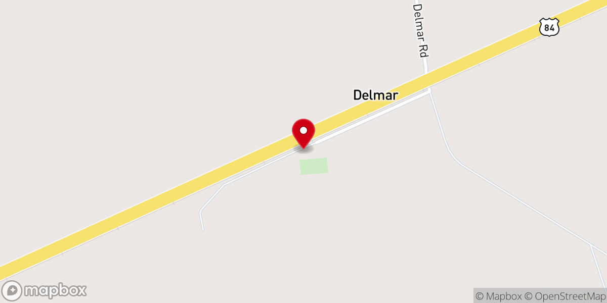 Map showing location of St Mark Baptist Church