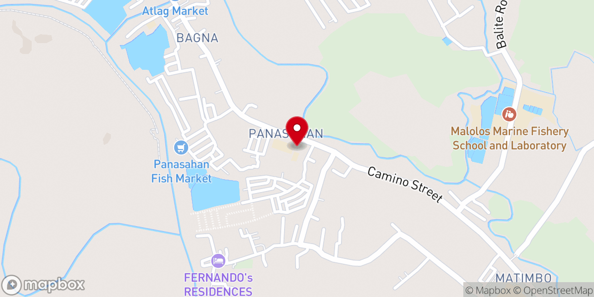 Map showing location of St. Joseph the Worker Parish Church (Diocese of Malolos)