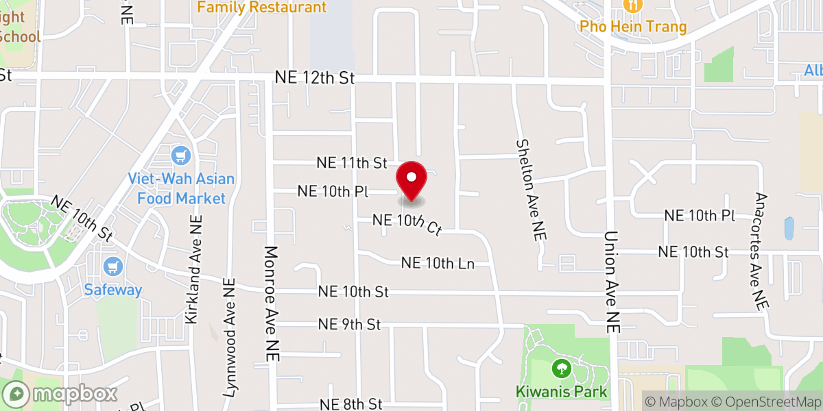 Map showing location of St Andrew Presbyterian Church