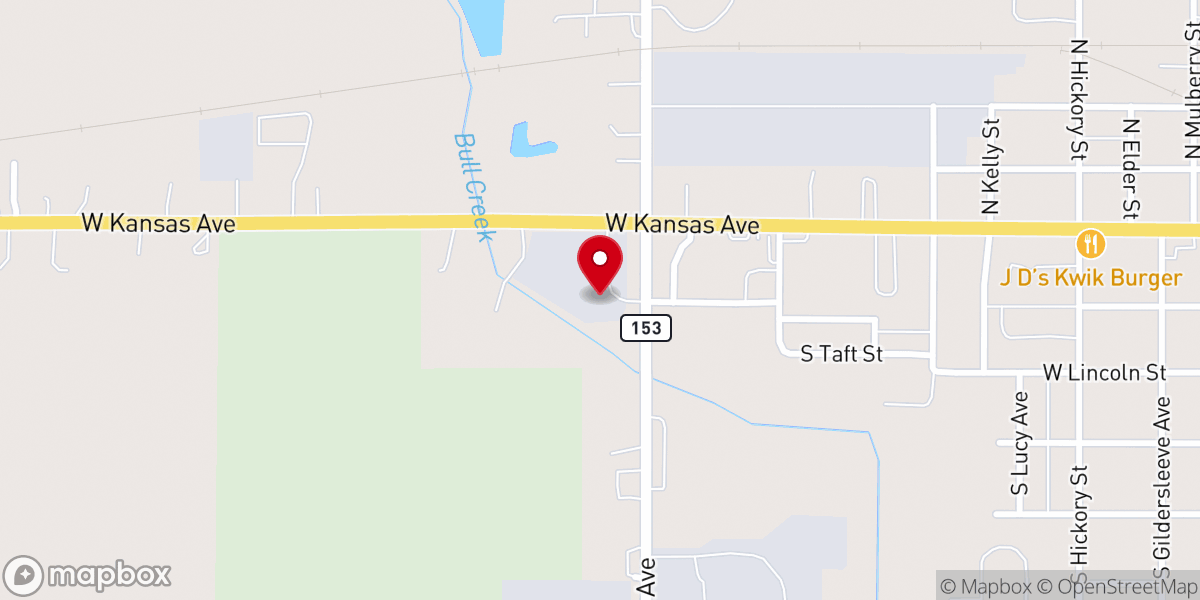 Map showing location of ReUse It Center