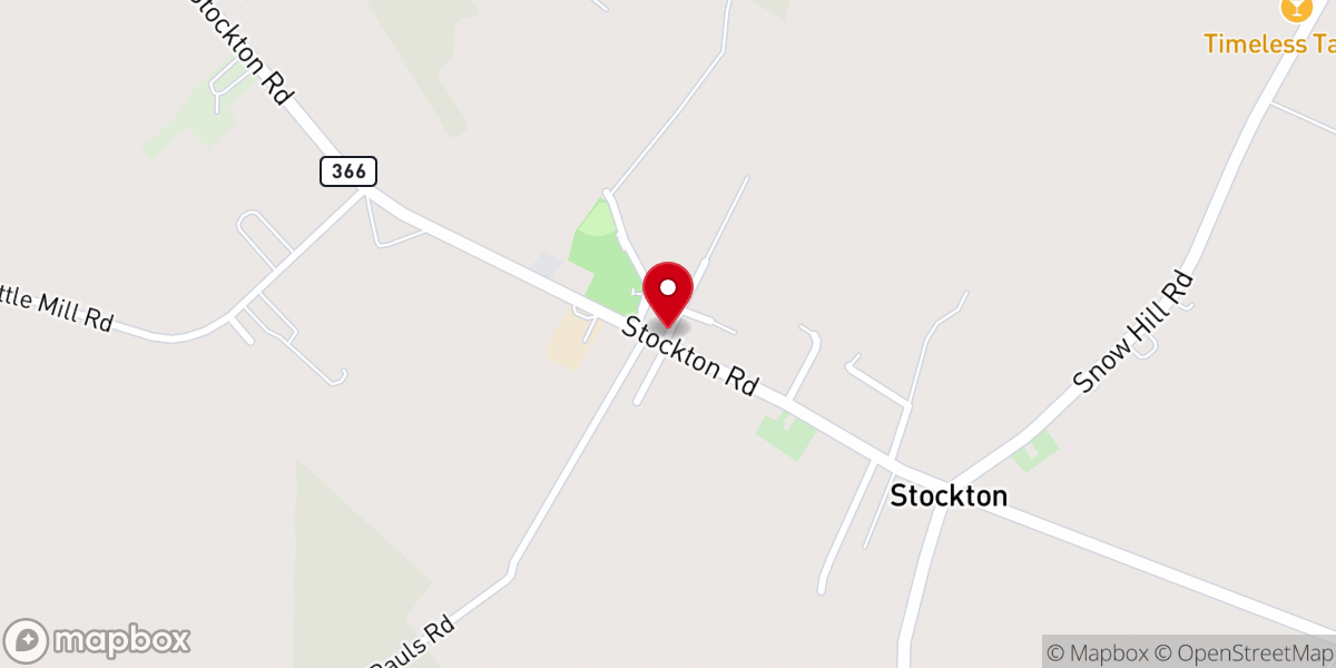Map showing location of St John's Holy Church
