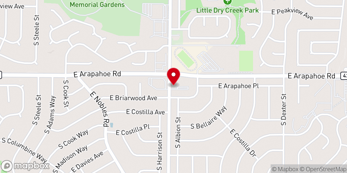 Map showing location of Calvary Church Summitview