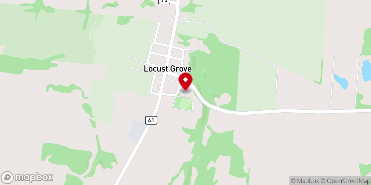 Map showing location of New Heart Community Church