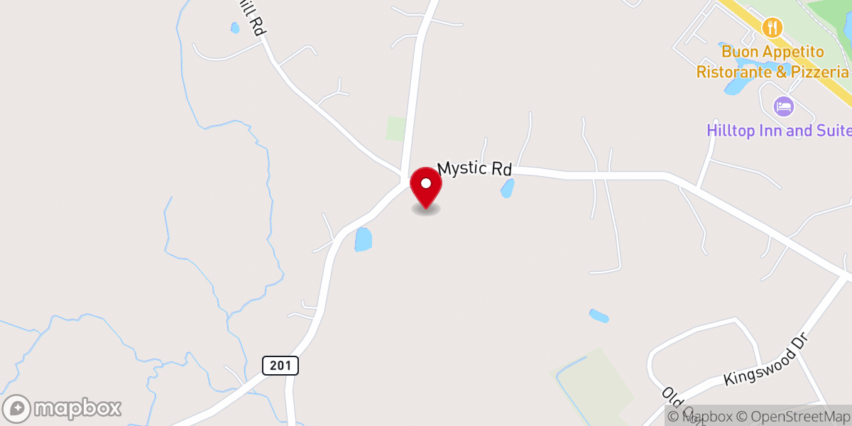 Map showing location of Saint Thomas Moore Church