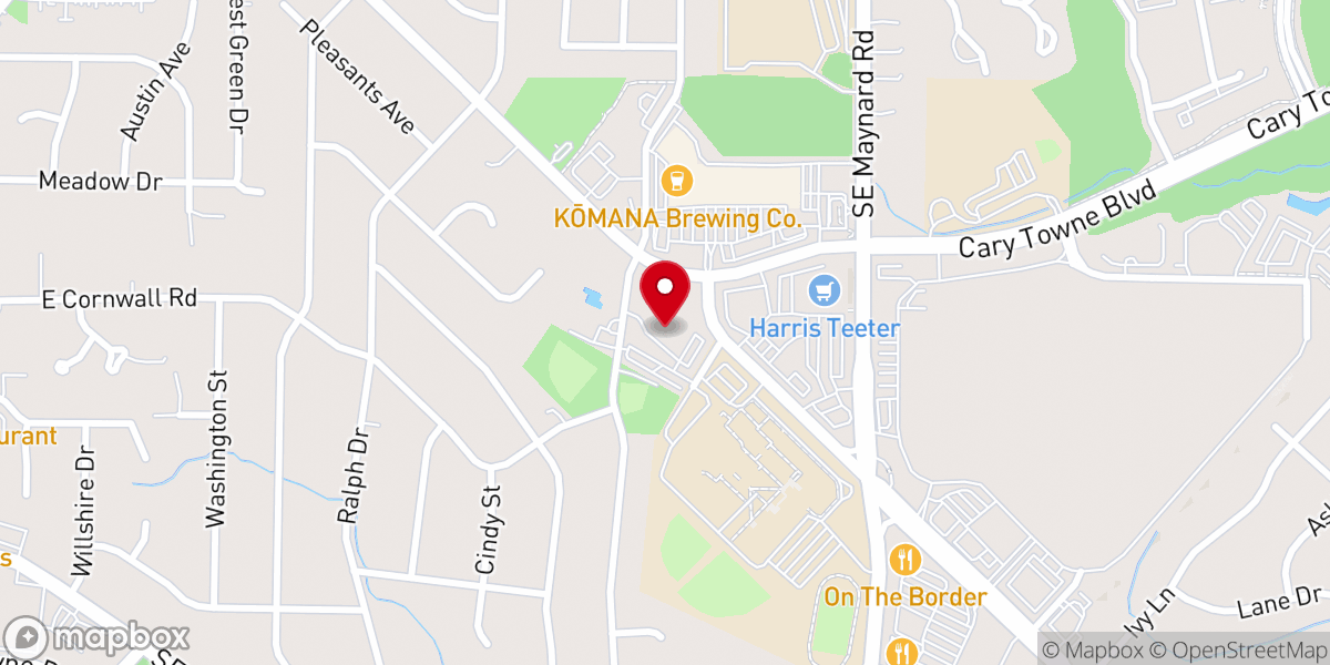 Map showing location of Christ the King Preschool