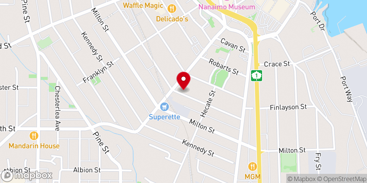 Map showing location of RISEBRIDGE