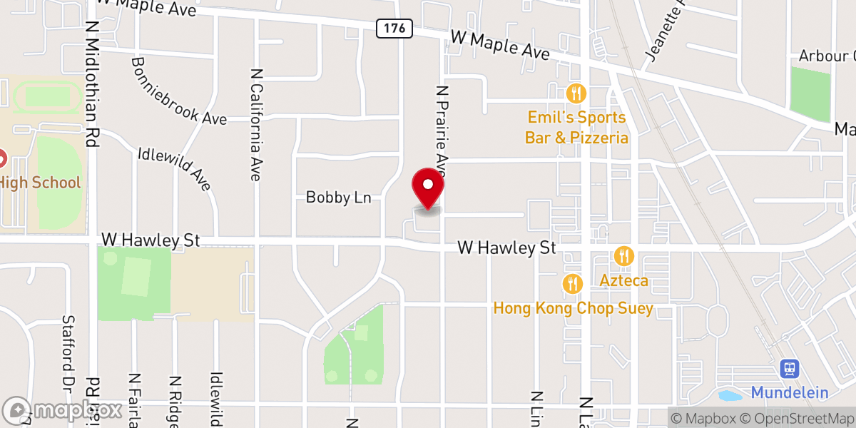 Map showing location of Jubilee Community Church