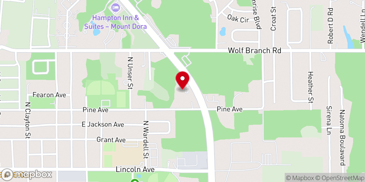 Map showing location of Army of Christ Wesleyan Church