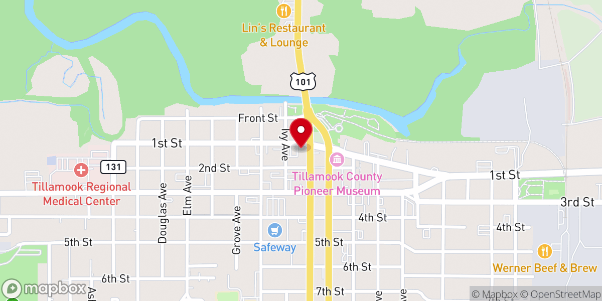 Map showing location of Mook Axe Cowliber
