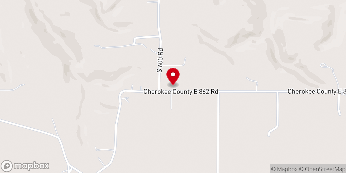 Map showing location of Barber Baptist Church