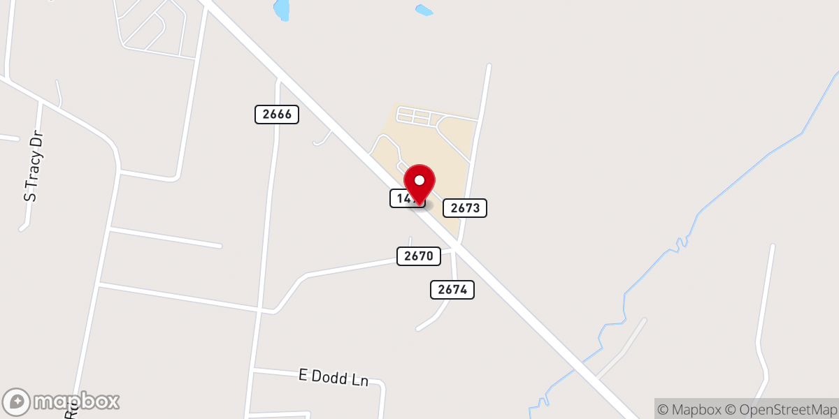 Map showing location of Greater New Bethel Worship Center