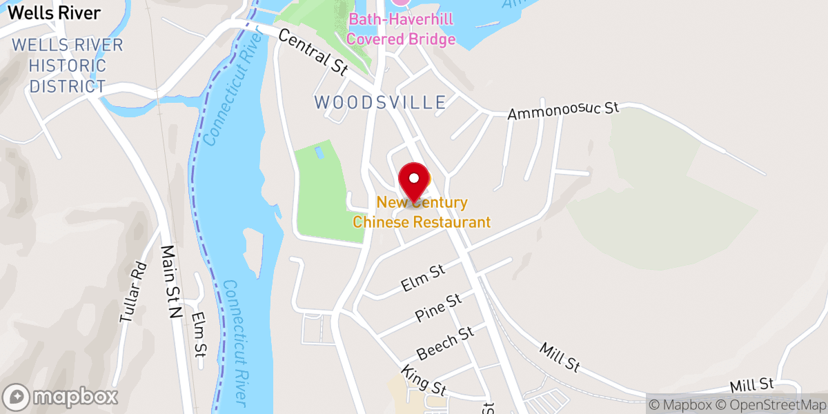 Map showing location of Head Start To Woodsville