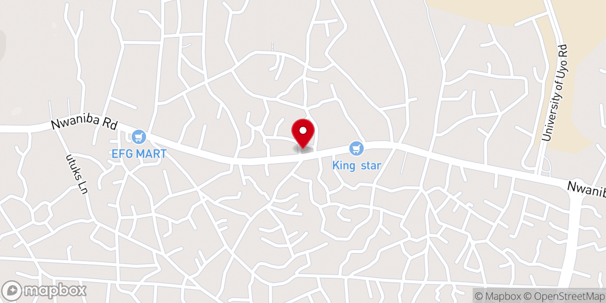 Map showing location of Fortress Of Hope Gospel Centre