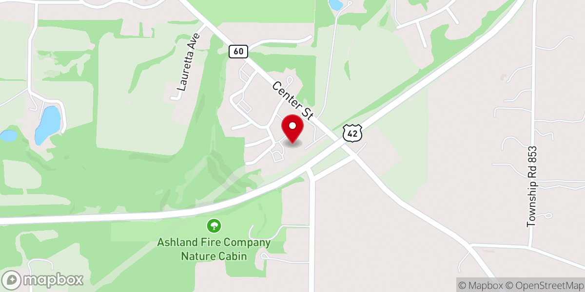 Map showing location of Brethren Care Village