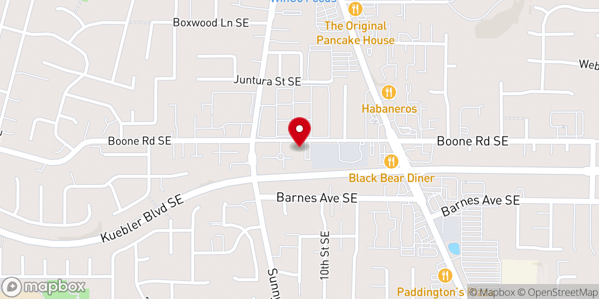 Map showing location of Capital City Church of God, Capital City Christian Academy