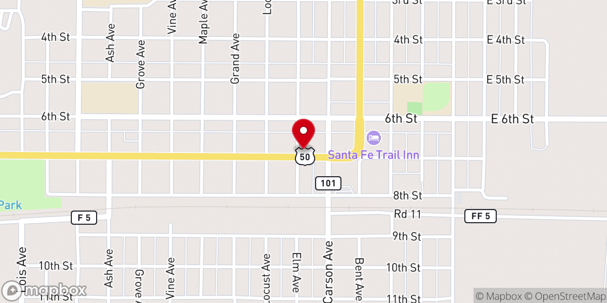 Map showing location of Saint Mary's Roman Catholic Church