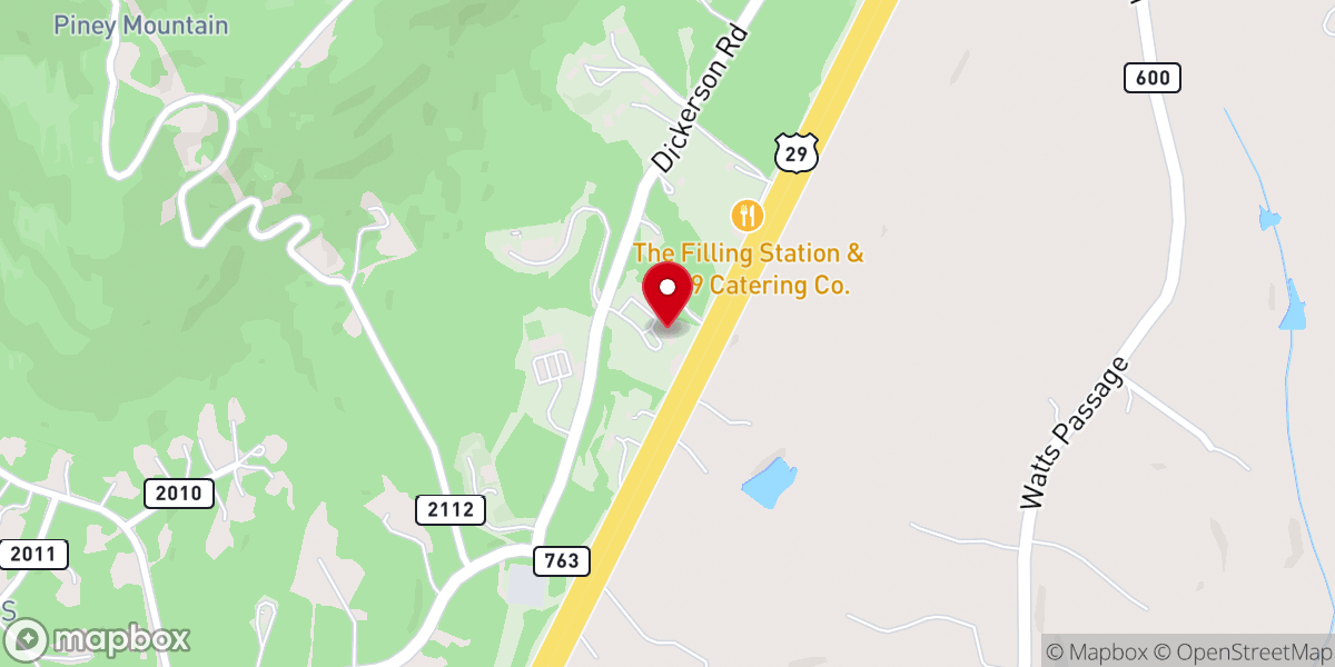 Map showing location of Restoration Church (UMC)