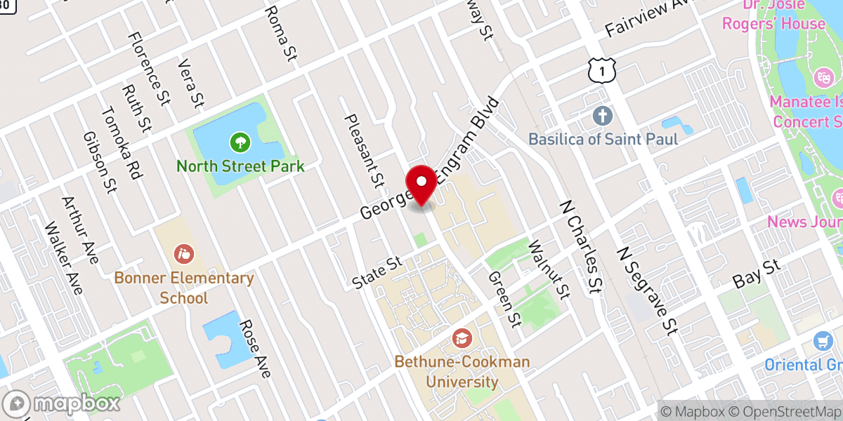 Map showing location of Lifeway Church-Florida Inc.