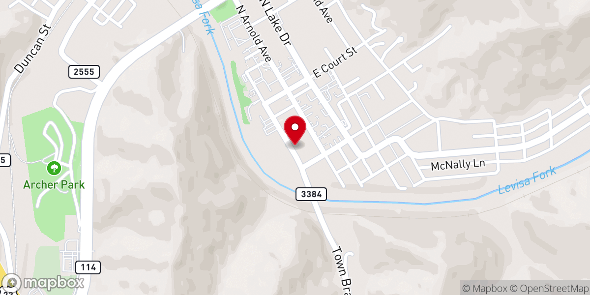 Map showing location of Family Life Center