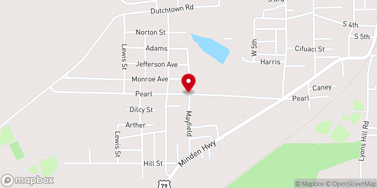 Map showing location of Boys & Girls Clubs-Claiborne