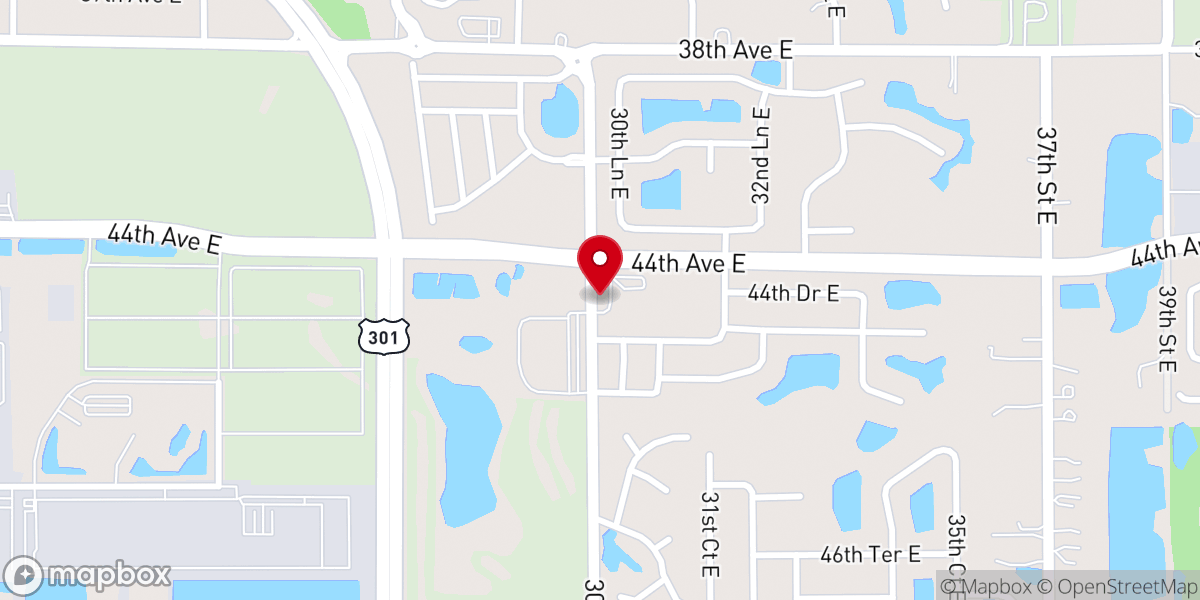 Map showing location of Providence Orthodox Presbyterian Church