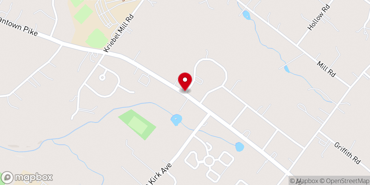 Map showing location of Family Bible Fellowship
