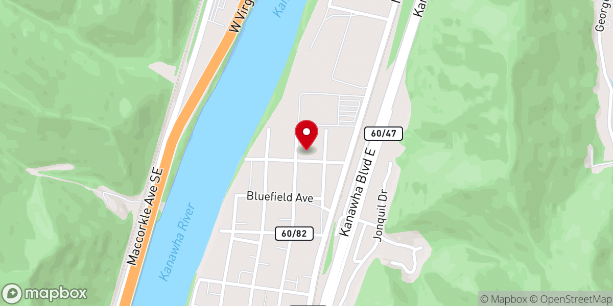 Map showing location of Rand Bethel Church-The Nazarene
