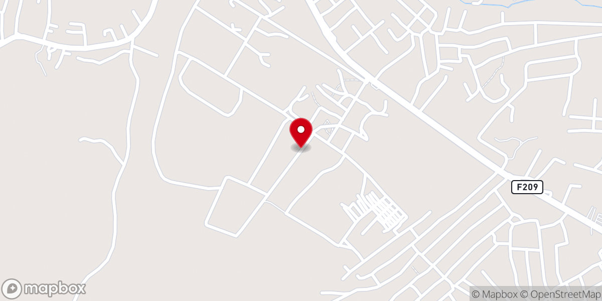 Map showing location of Deeper Life Bible Church, Itanla, Adult Hall