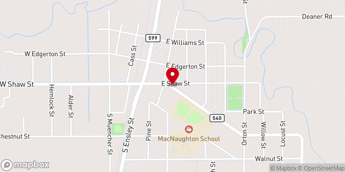 Map showing location of Heritage united methodist