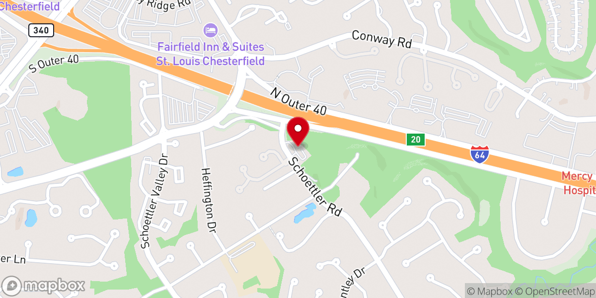 Map showing location of Anglican Church of the Resurrection