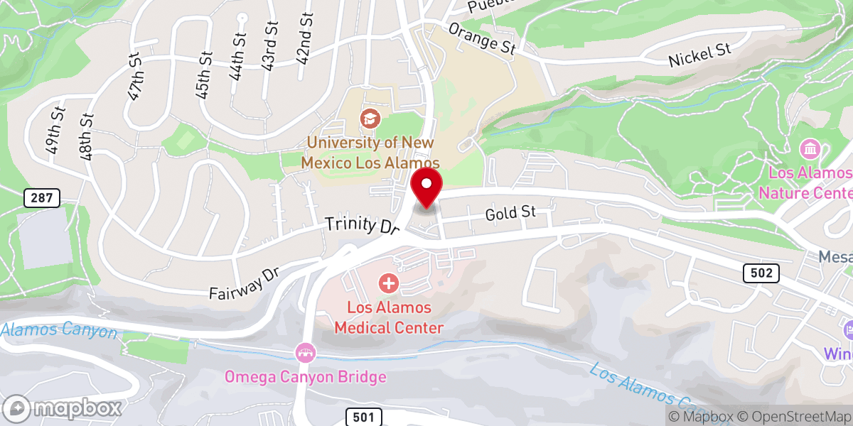 Map showing location of Shop on the Corner