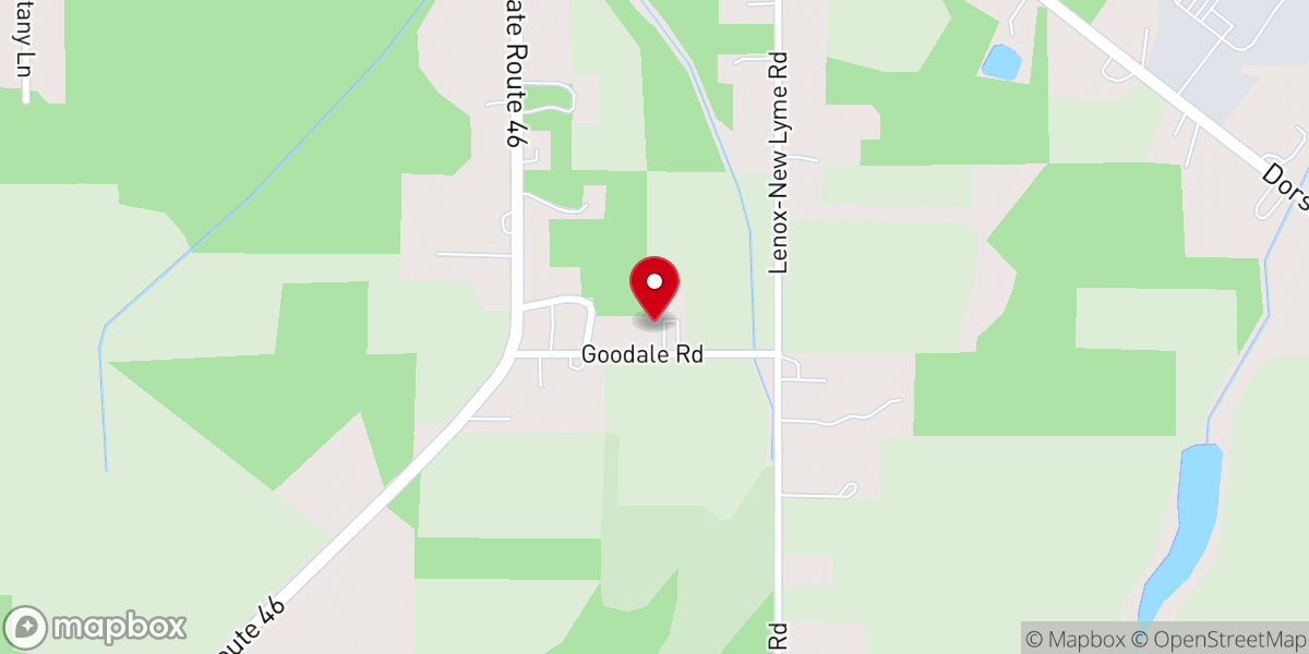 Map showing location of Hope Community Church