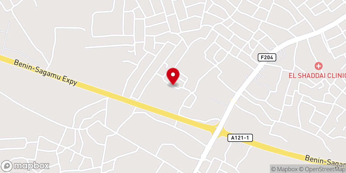 Map showing location of Celestial Church of Christ, C. C. C., Acts of Apostles Parish
