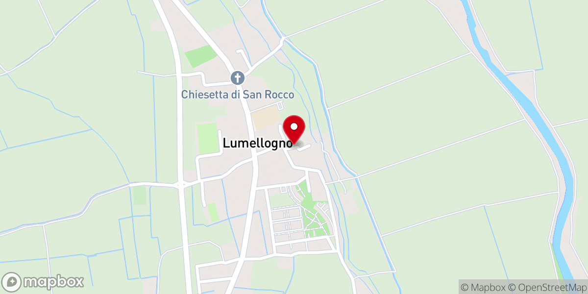 Map showing location of Oratorio di Lumellogno