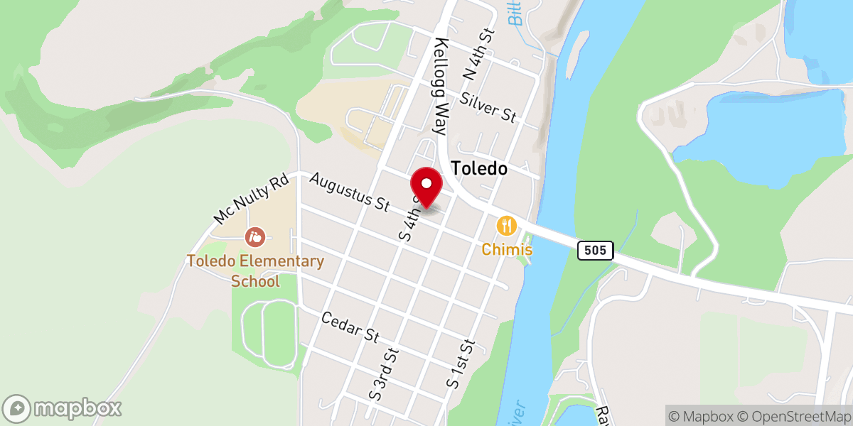 Map showing location of Klump Stephen
