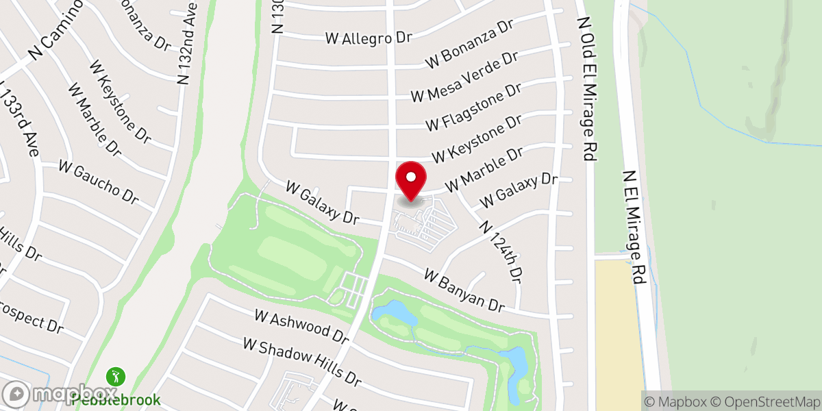 Map showing location of Our Lady of Lourdes Church