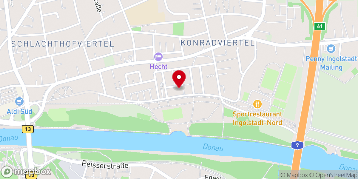 Map showing location of Eichamt Ingolstadt