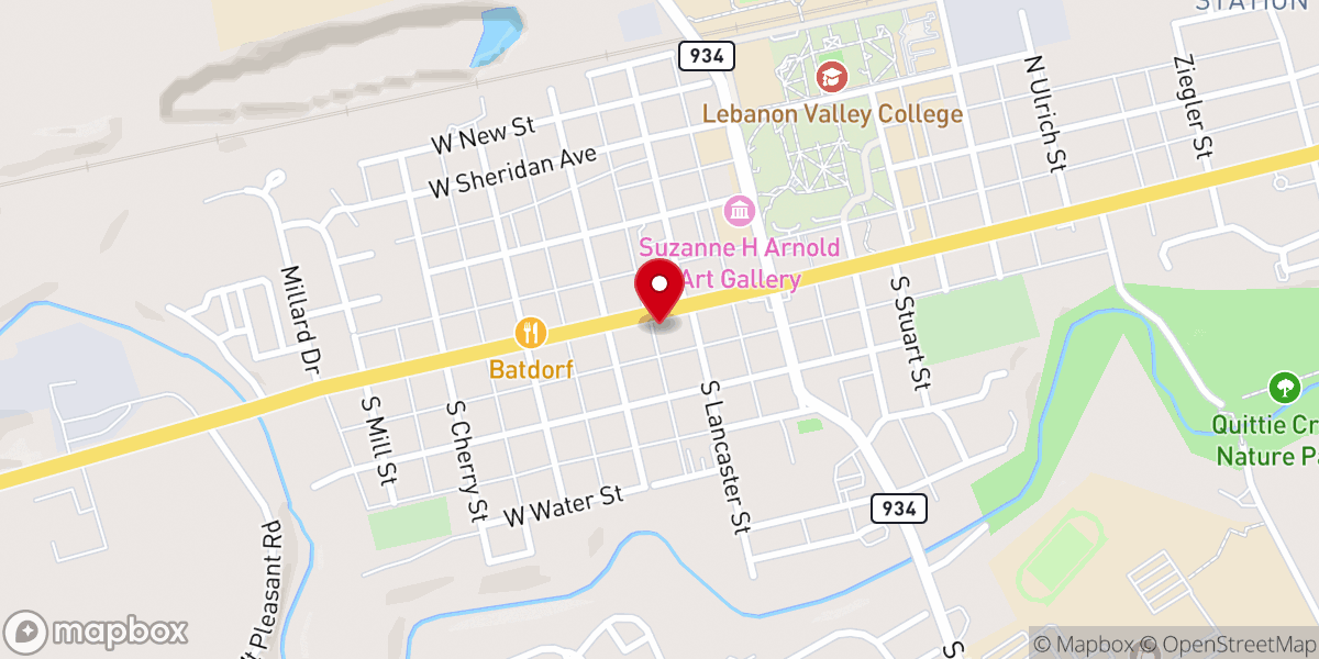Map showing location of Saint Anthony Coptic Orthodox Church