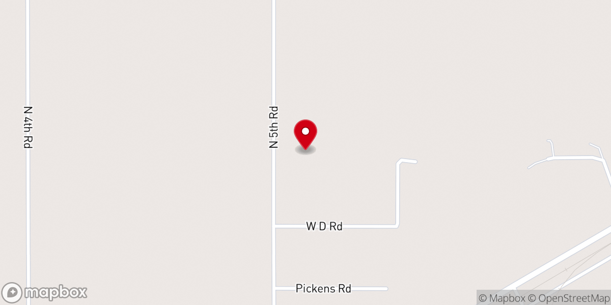 Map showing location of Reaching Out Ministries