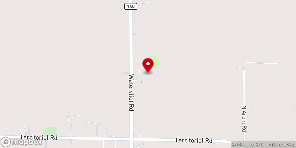Map showing location of Grace Christian School