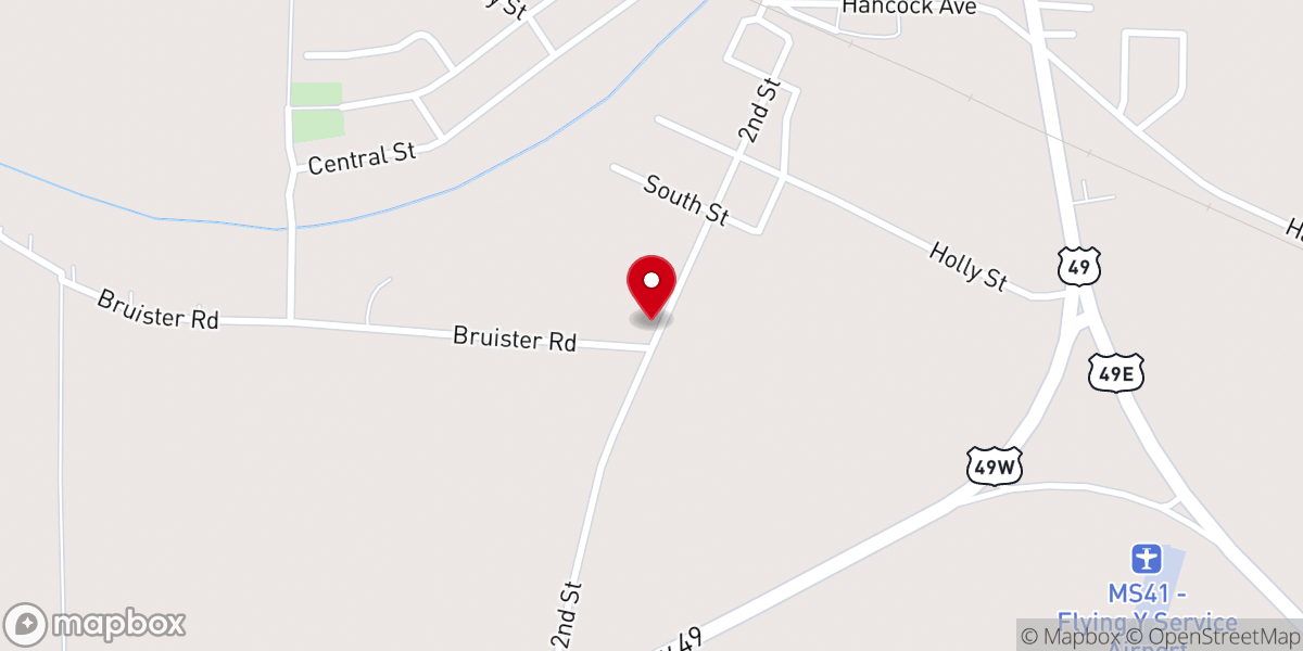 Map showing location of Rollins UMC