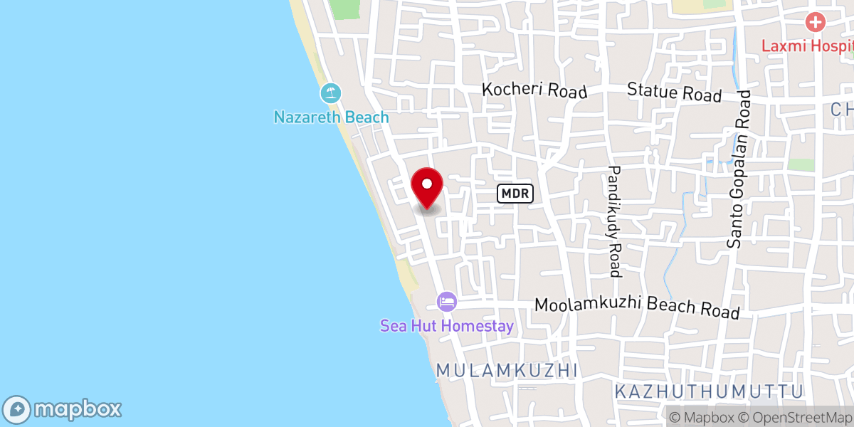Map showing location of Holy Face Pilgrim Centre Church