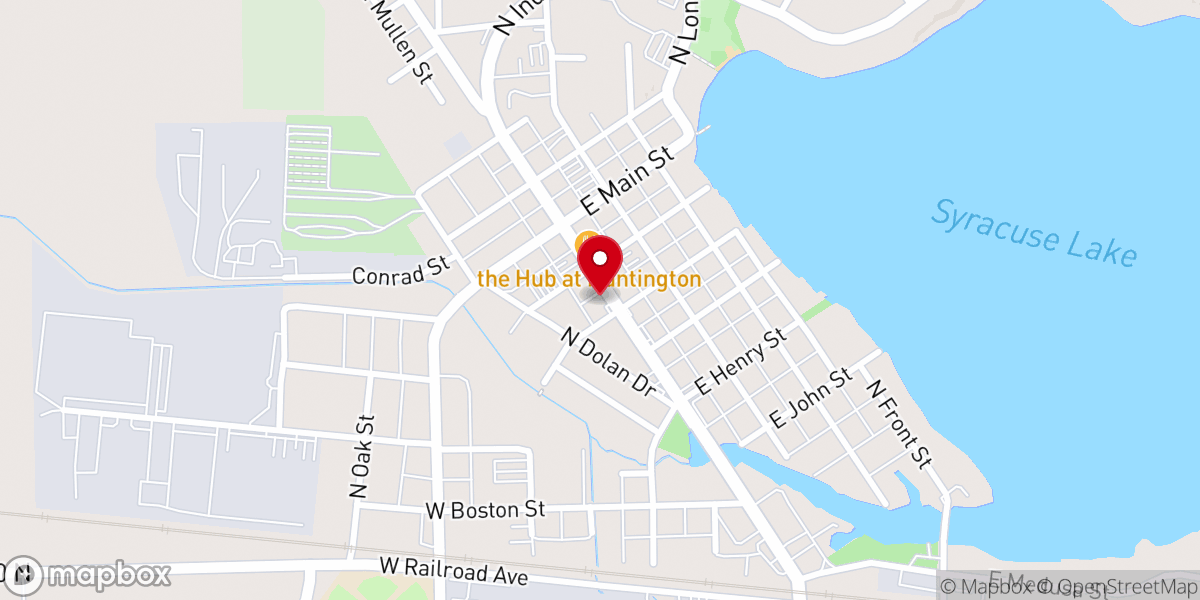 Map showing location of Compass Thrift Store