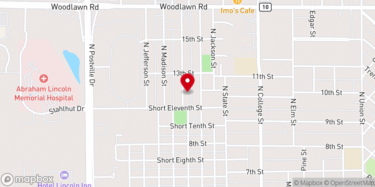 Map showing location of Full Gospel Evangelistic Center (West Campus)