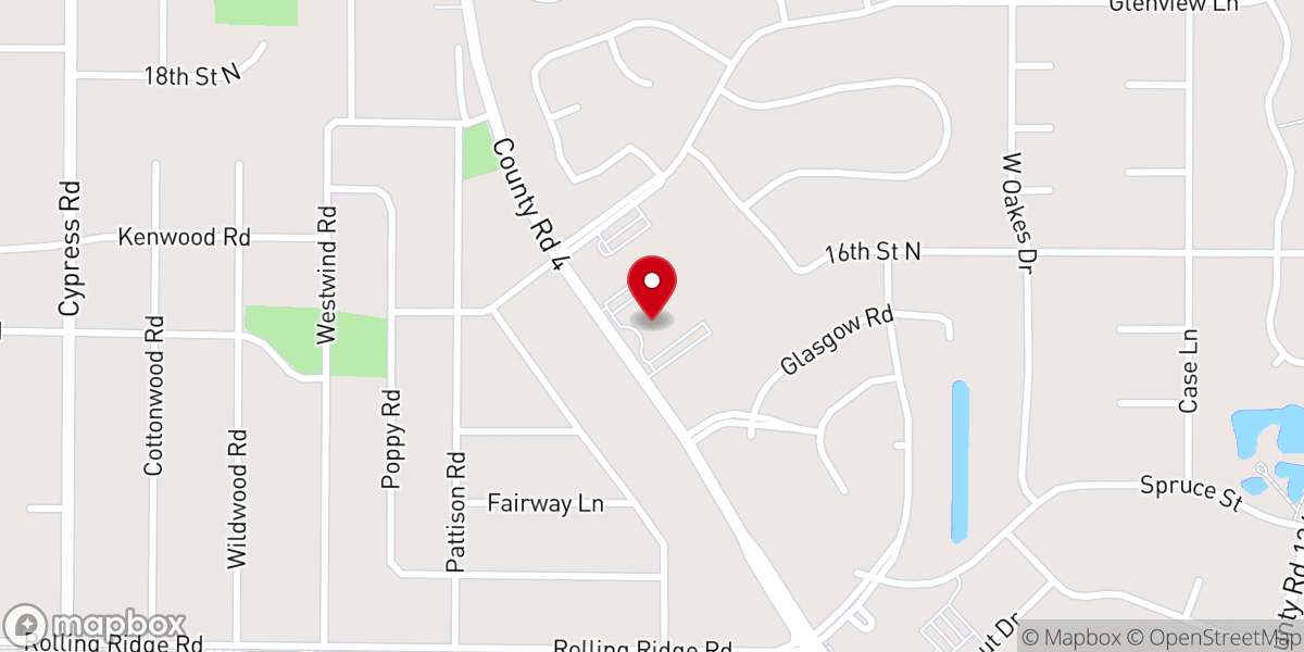 Map showing location of Saint Michaels Catholic Church
