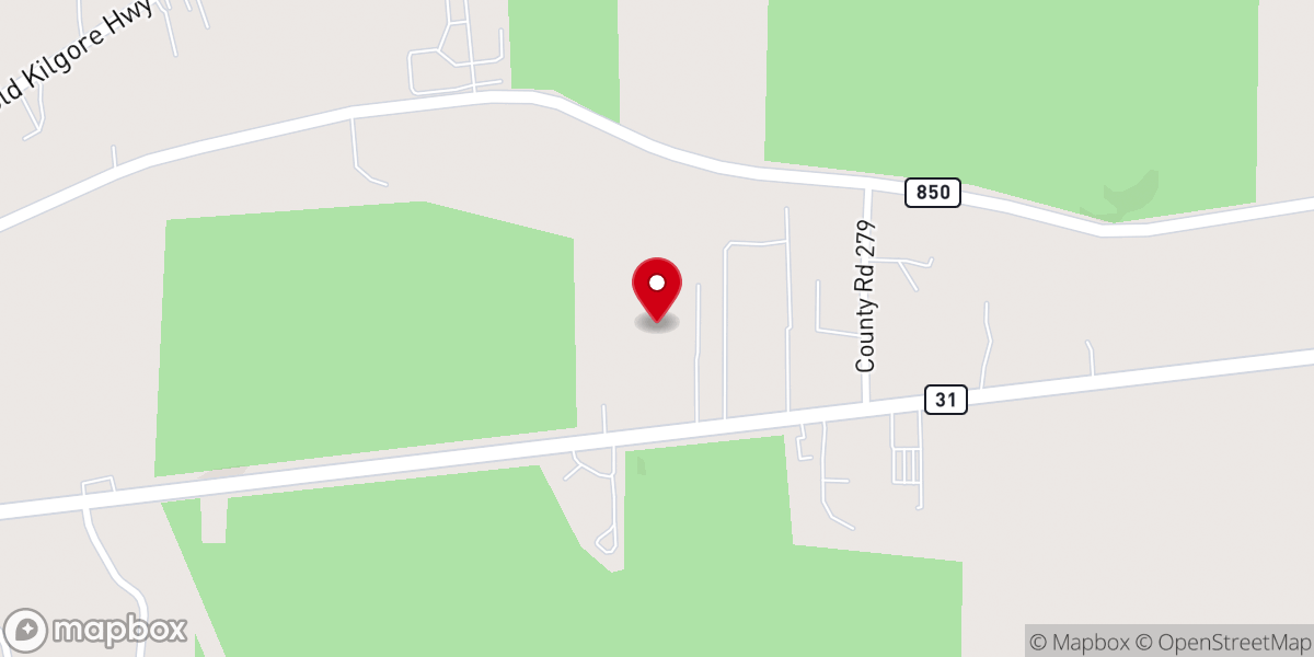 Map showing location of Sharon Shriners