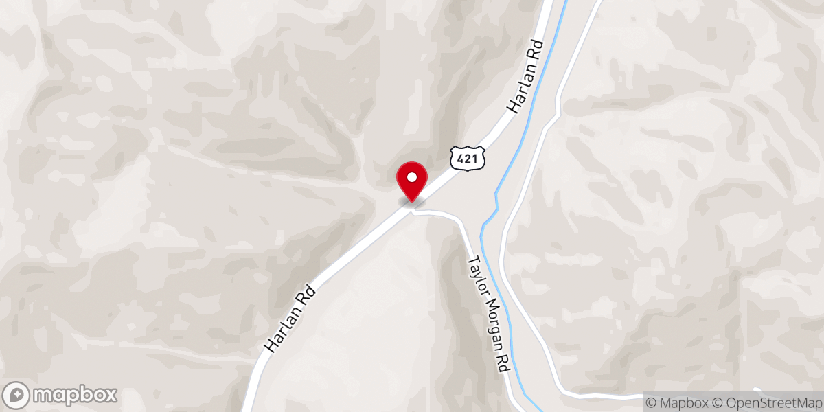 Map showing location of Public Assistance